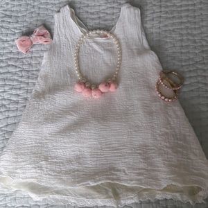 Sweet toddler light springy angel dress 😇🌸